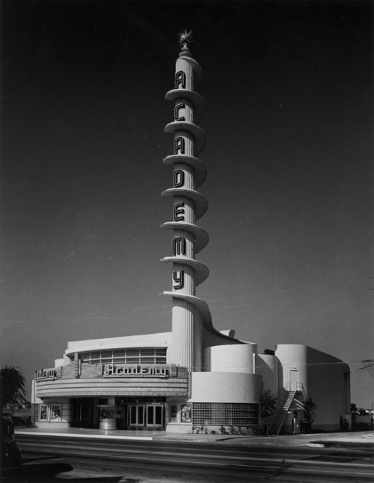 Academy Theater - Julius Shulman, 1939 - UCLA Library Special Collections original photo in the Getty Museum